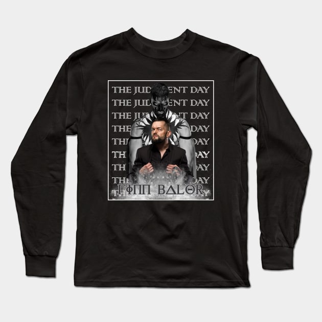 vintage Finn Balor Long Sleeve T-Shirt by Kevindoa